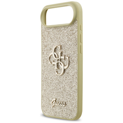 Θήκη για Apple iPhone 17 Air, Guess, Fixed Glitter Big 4G, Χρυσή