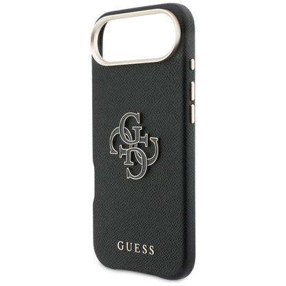 Θήκη για Apple iPhone 17 Air, Guess, Resin Logo, Μαύρη