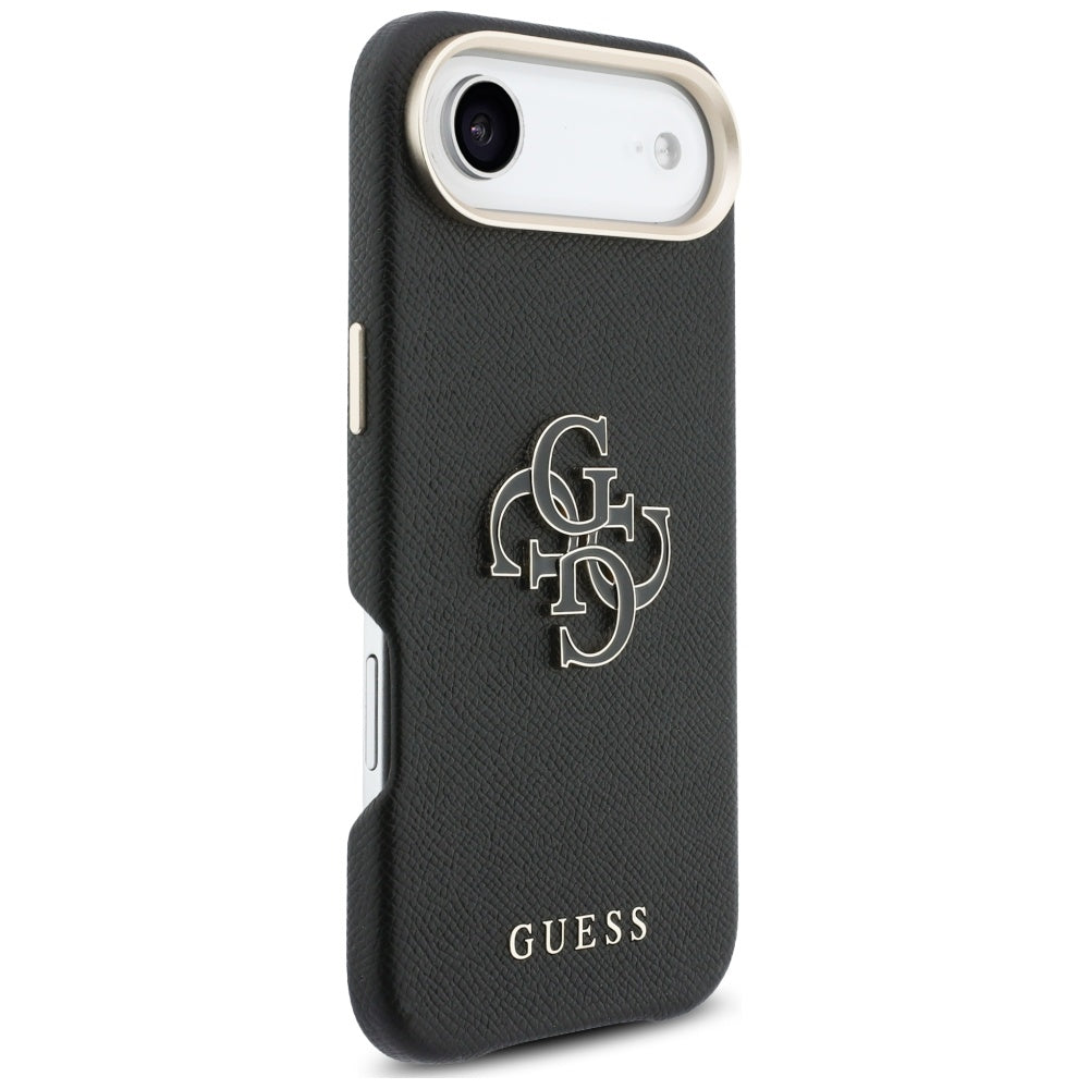 Θήκη για Apple iPhone 17 Air, Guess, Resin Logo, Μαύρη