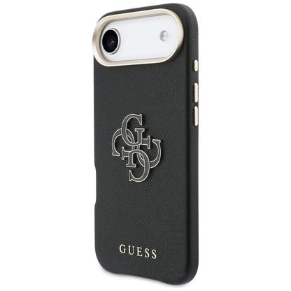 Θήκη για Apple iPhone 17 Air, Guess, Resin Logo, Μαύρη
