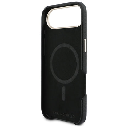 Θήκη για Apple iPhone 17 Air, Karl Lagerfeld, Karl Head Logo, Μαύρη