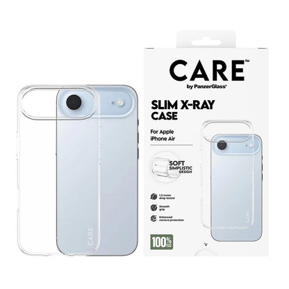 Θήκη για Apple iPhone 17 Air, PanzerGlass, Care Fashionable X-ray, Διαφανής