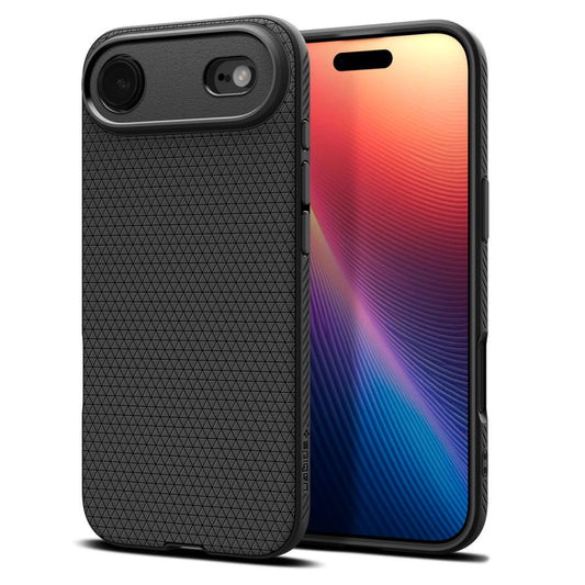 Θήκη για Apple iPhone 17 Air, Spigen, Liquid Air, Ματ Μαύρη