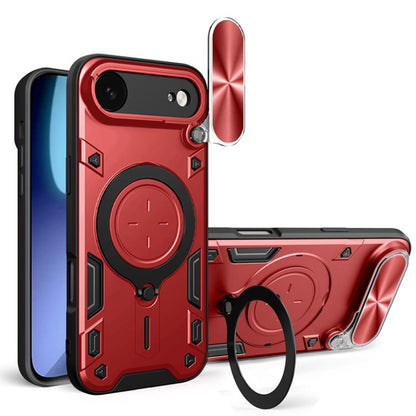 Θήκη για Apple iPhone 17 Air, Techsuit, CamGuard Pro, Κόκκινη