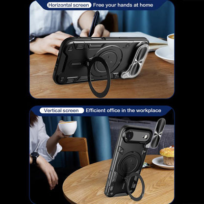 Θήκη για Apple iPhone 17 Air, Techsuit, CamGuard Pro, Κόκκινη