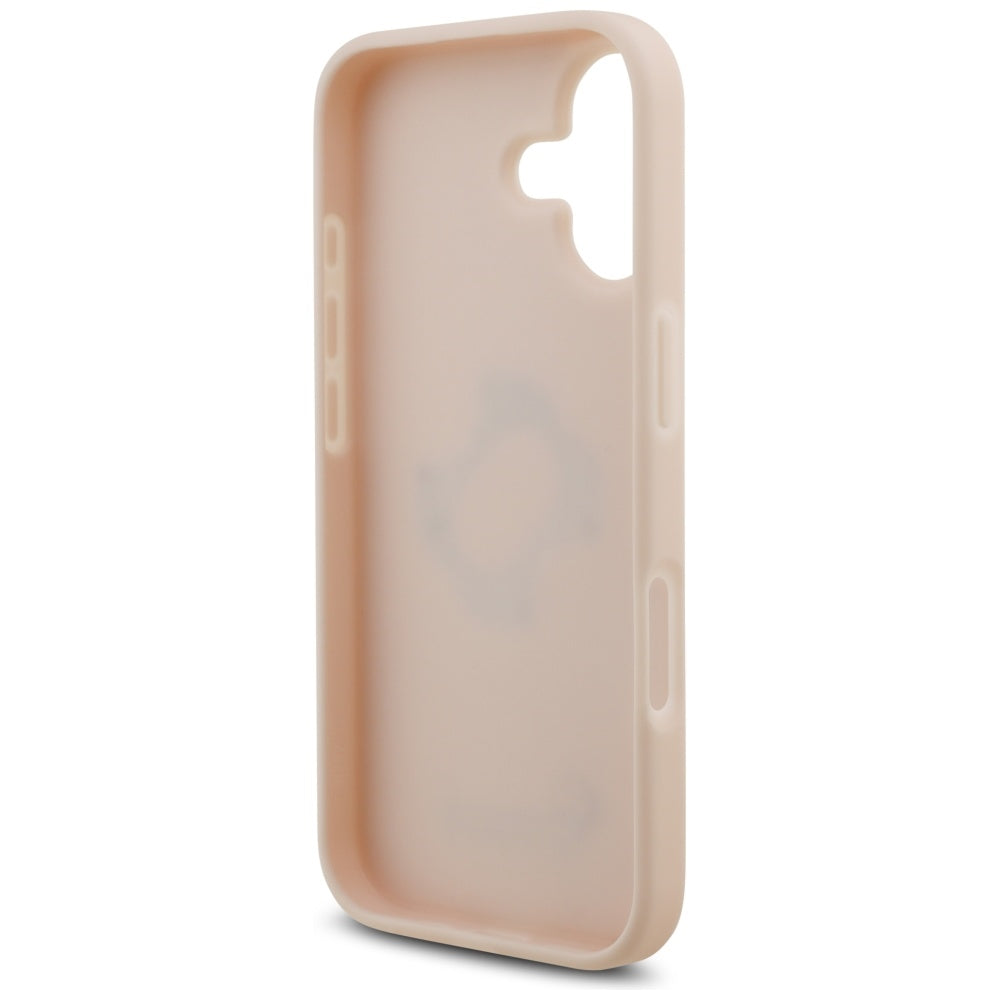 Θήκη για Apple iPhone 17, Guess, 4G Grained Big and Classic Logo, Ροζ