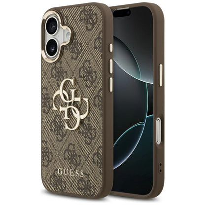 Θήκη για Apple iPhone 17, Guess, Big 4G Logo Classic, Χρυσοκαφέ