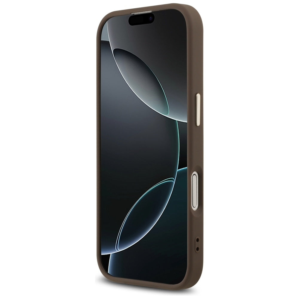 Θήκη για Apple iPhone 17, Guess, Big 4G Logo Classic, Χρυσοκαφέ