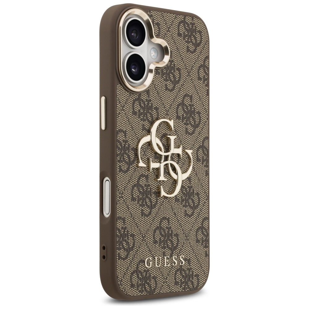 Θήκη για Apple iPhone 17, Guess, Big 4G Logo Classic, Χρυσοκαφέ