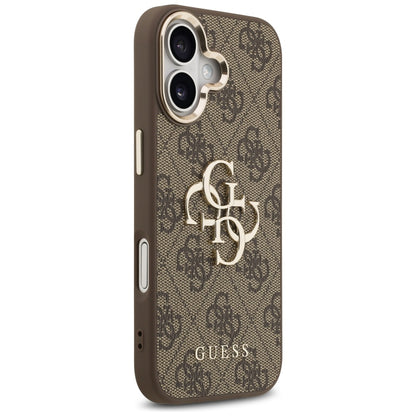 Θήκη για Apple iPhone 17, Guess, Big 4G Logo Classic, Χρυσοκαφέ
