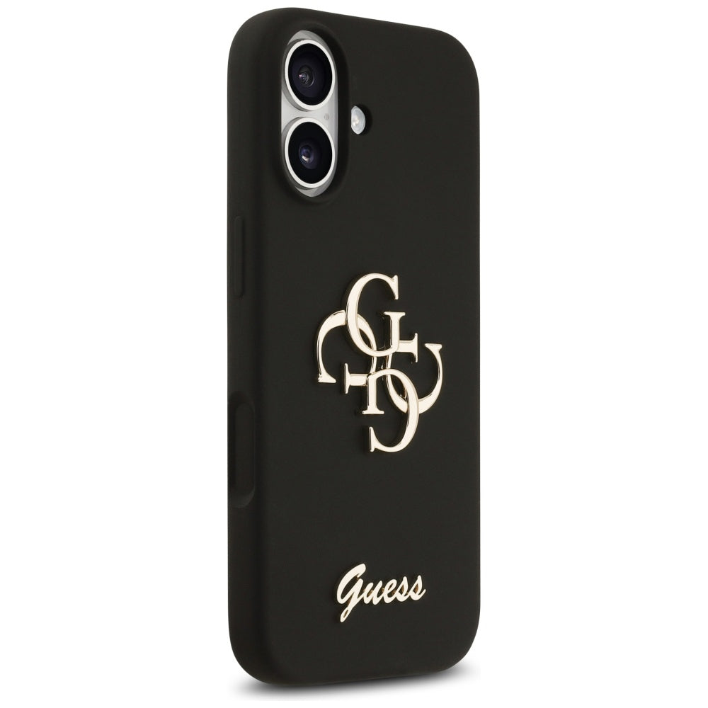 Θήκη για Apple iPhone 17, Guess, Big 4G Script, Μαύρη
