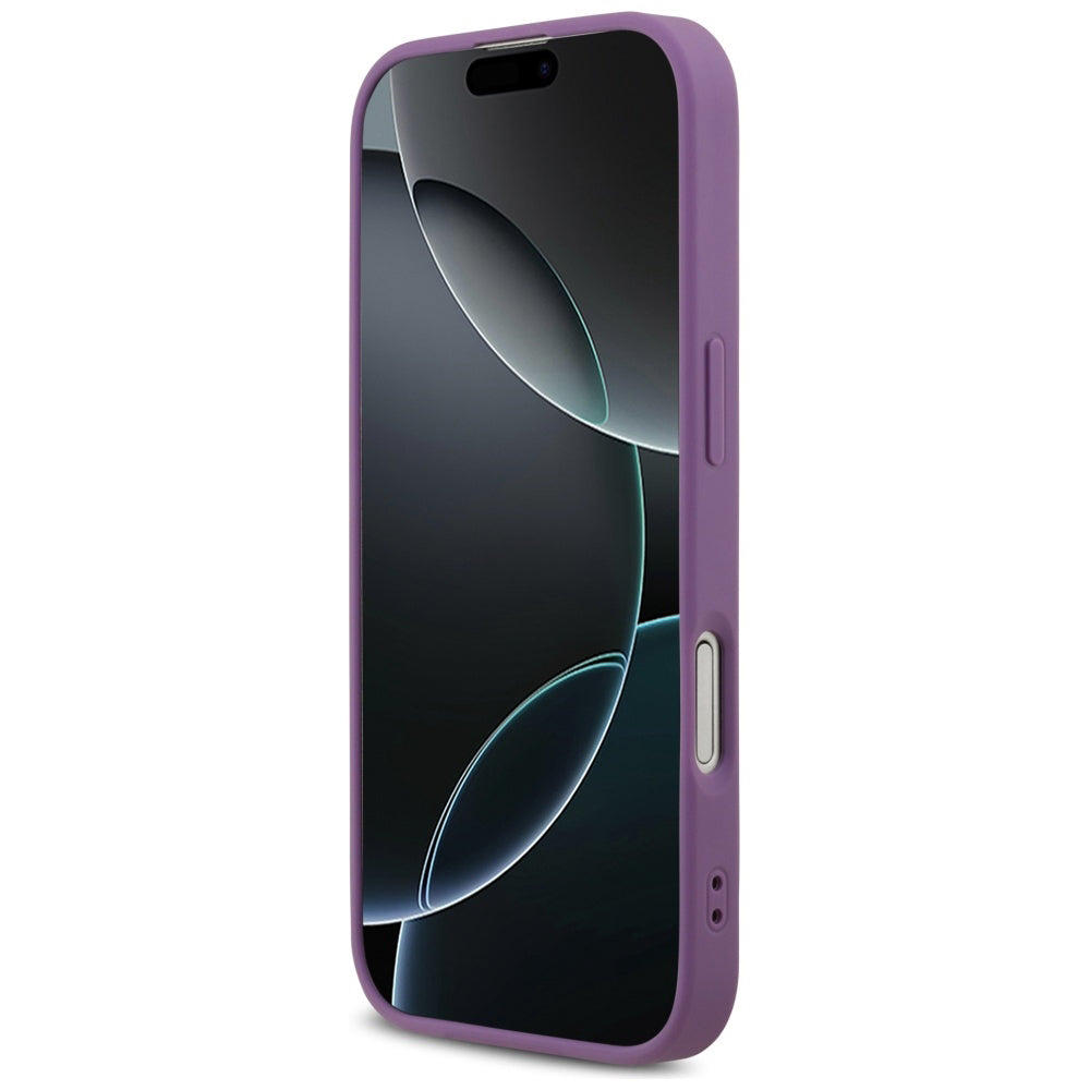 Θήκη για Apple iPhone 17, Guess, Fixed Glitter Big 4G, Μωβ