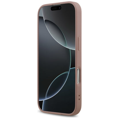 Θήκη για Apple iPhone 17, Guess, Fixed Glitter Big 4G, Ροζ