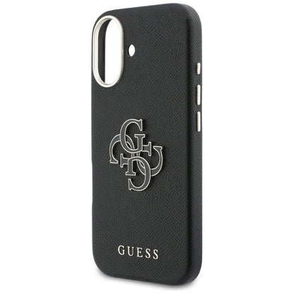 Θήκη για Apple iPhone 17, Guess, Resin Logo, Μαύρη