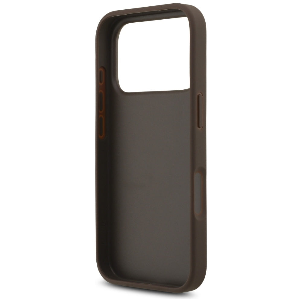 Θήκη για Apple iPhone 17 Pro, Guess, 4G Big Logo, Καφέ