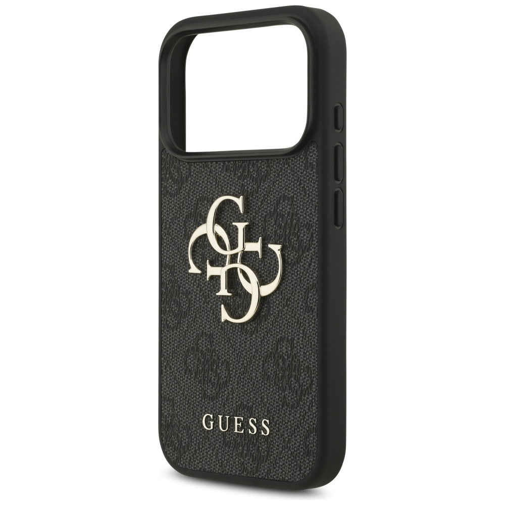 Θήκη για Apple iPhone 17 Pro, Guess, 4G Big Logo, Μαύρη