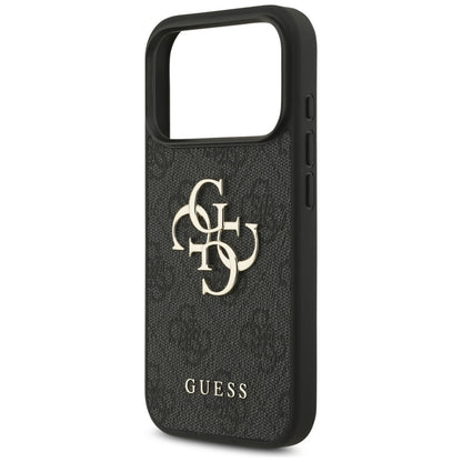 Θήκη για Apple iPhone 17 Pro, Guess, 4G Big Logo, Μαύρη