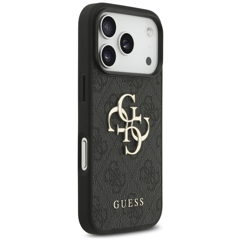 Θήκη για Apple iPhone 17 Pro, Guess, 4G Big Logo, Μαύρη