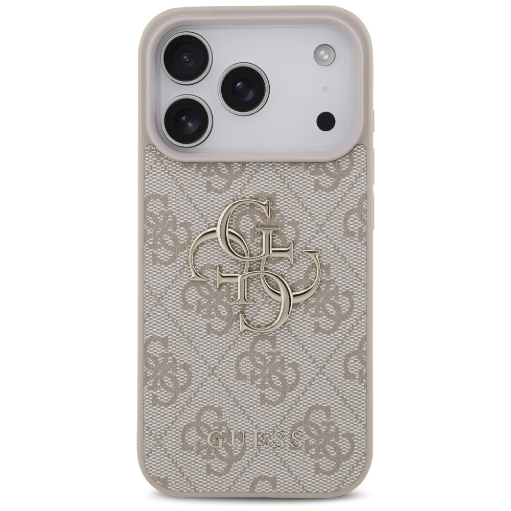 Θήκη για Apple iPhone 17 Pro, Guess, 4G Big Logo, Ροζ