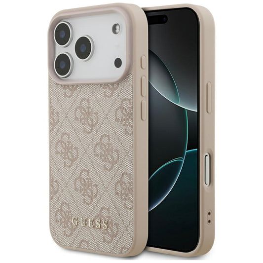 Θήκη για Apple iPhone 17 Pro, Guess, 4G Classic, Ροζ