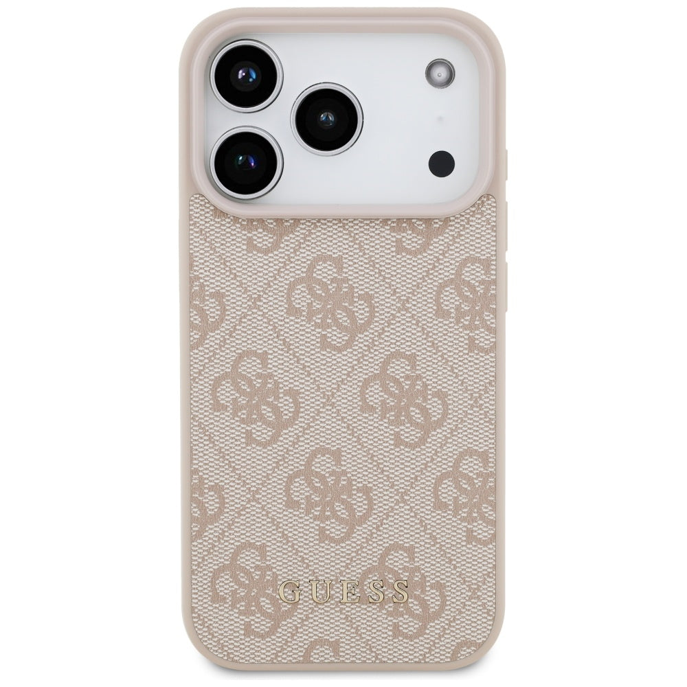 Θήκη για Apple iPhone 17 Pro, Guess, 4G Classic, Ροζ