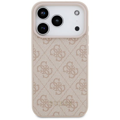 Θήκη για Apple iPhone 17 Pro, Guess, 4G Classic, Ροζ