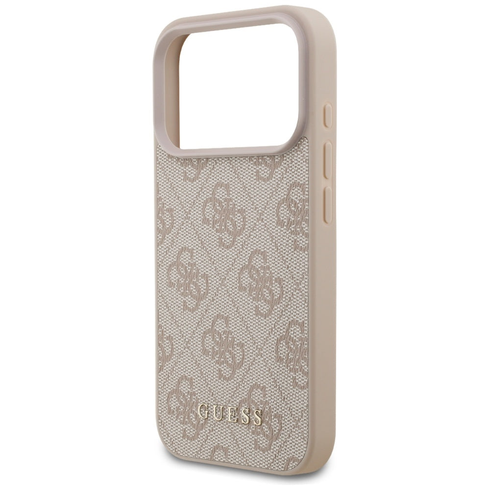 Θήκη για Apple iPhone 17 Pro, Guess, 4G Classic, Ροζ
