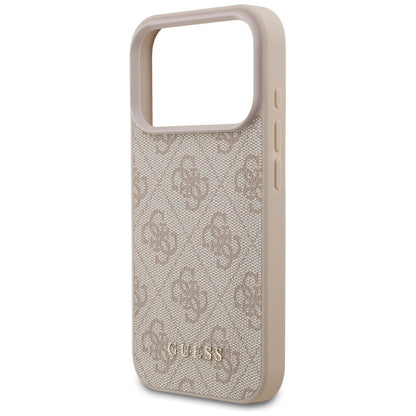 Θήκη για Apple iPhone 17 Pro, Guess, 4G Classic, Ροζ