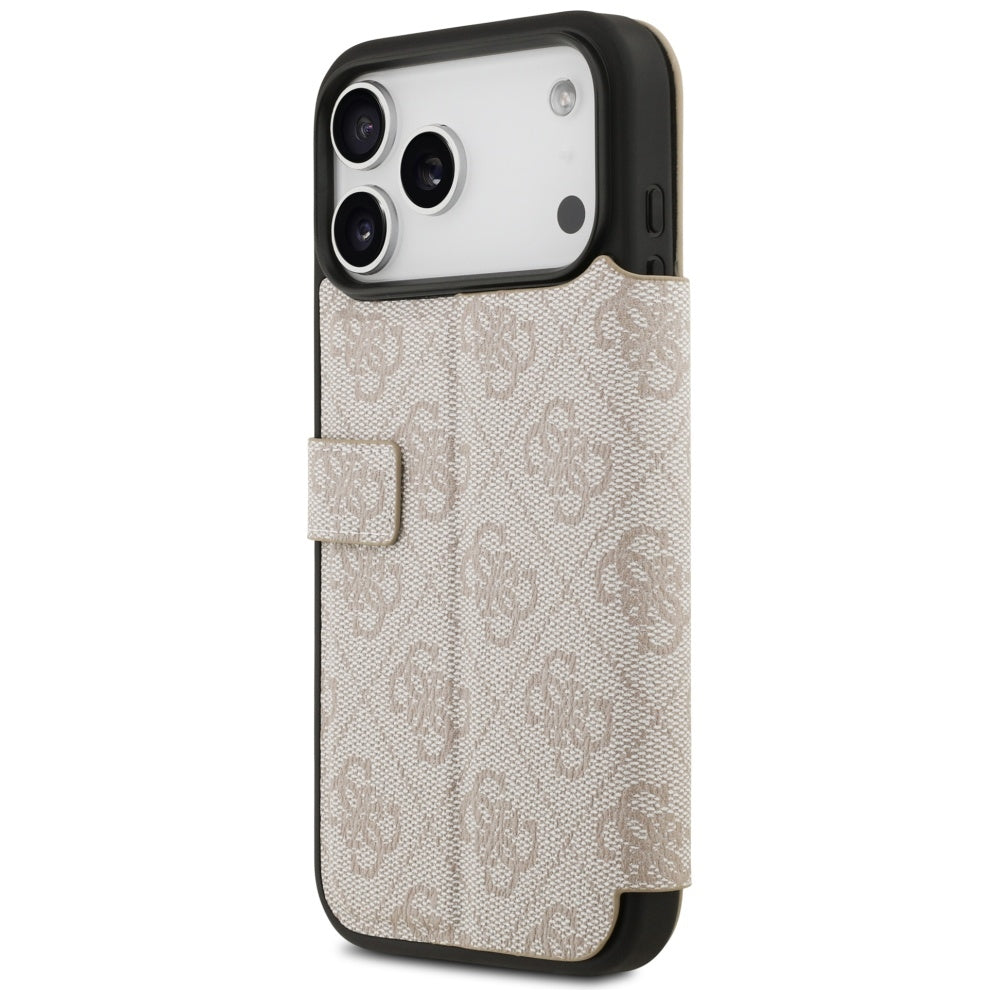 Θήκη για Apple iPhone 17 Pro, Guess, 4G Metal Logo, Ροζ