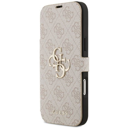 Θήκη για Apple iPhone 17 Pro, Guess, 4G Metal Logo, Ροζ