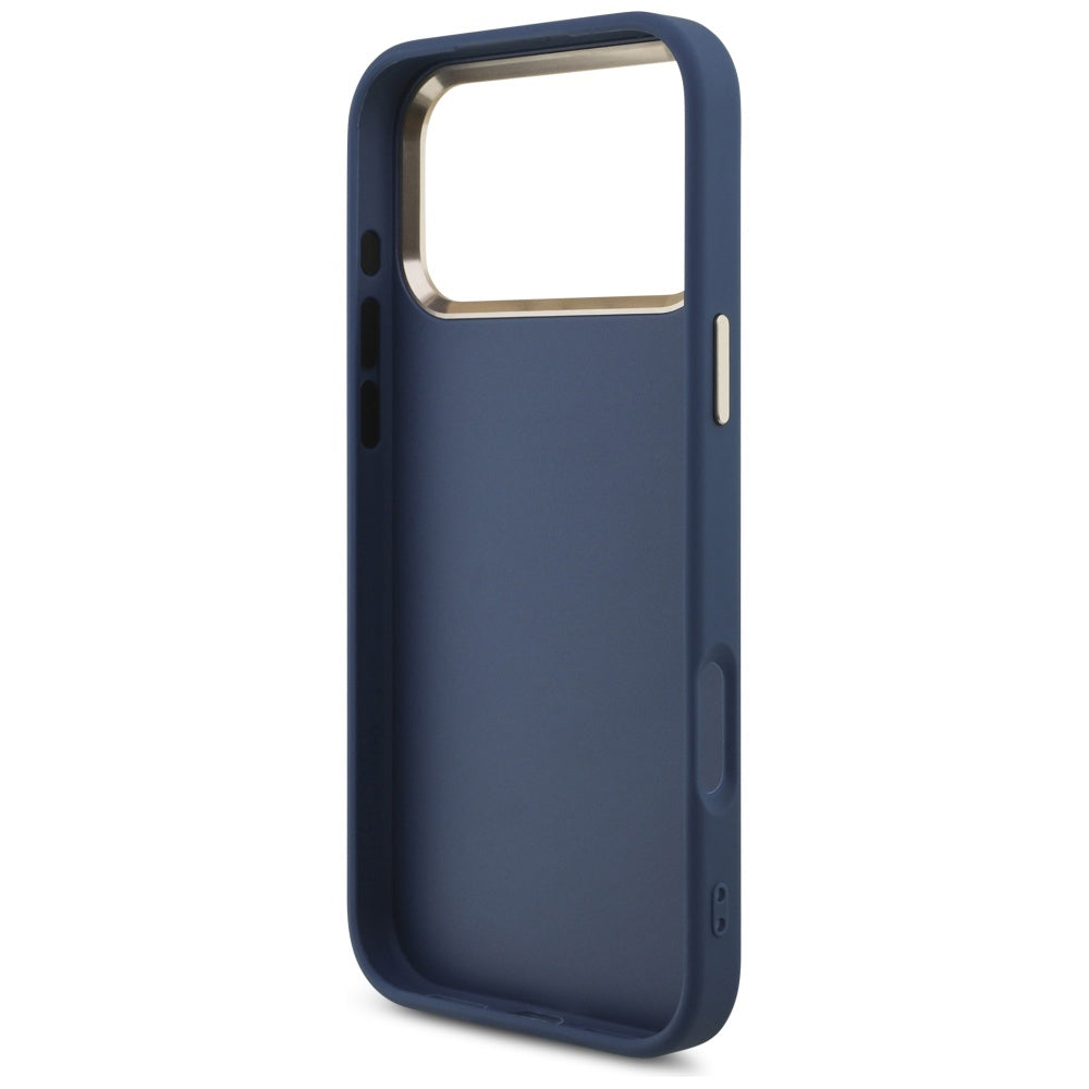Θήκη για Apple iPhone 17 Pro, Guess, Big 4G Logo Classic, Χρυσό Μπλε