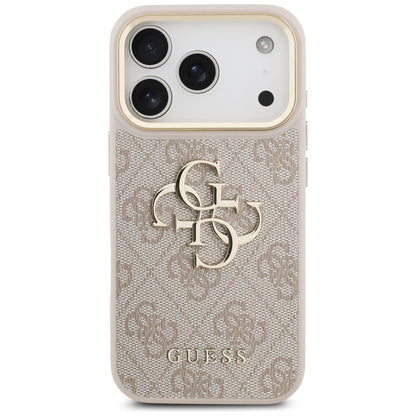 Θήκη για Apple iPhone 17 Pro, Guess, Big 4G Logo Classic, Ροζ Χρυσό