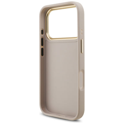 Θήκη για Apple iPhone 17 Pro, Guess, Big 4G Logo Classic, Ροζ Χρυσό