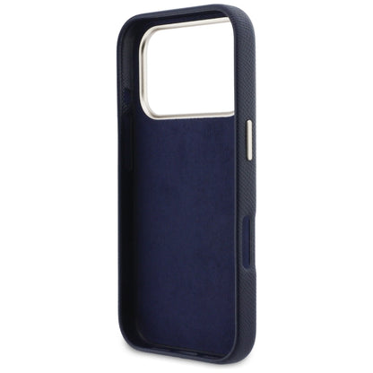 Θήκη για Apple iPhone 17 Pro, Guess, Resin Logo, Μπλε