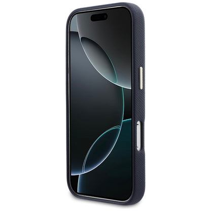Θήκη για Apple iPhone 17 Pro, Guess, Resin Logo, Μπλε