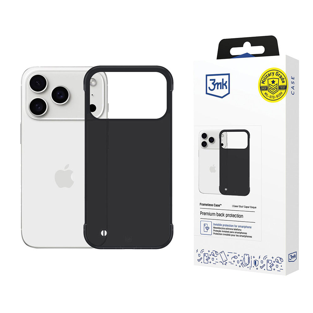 Θήκη για Apple iPhone 17 Pro Max, 3MK, Just20g, Μαύρη