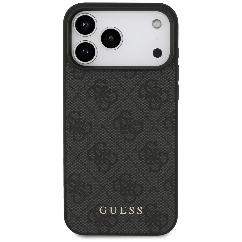 Θήκη για Apple iPhone 17 Pro Max, Guess, 4G Classic, Μαύρη