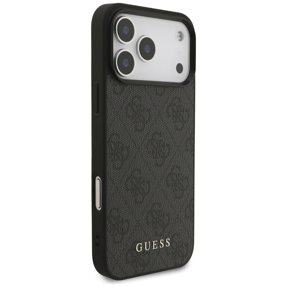 Θήκη για Apple iPhone 17 Pro Max, Guess, 4G Classic, Μαύρη