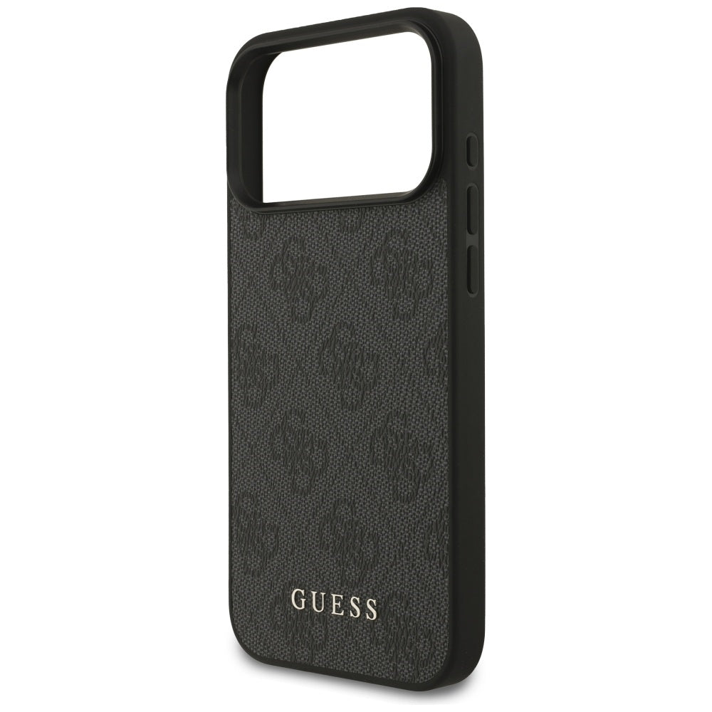 Θήκη για Apple iPhone 17 Pro Max, Guess, 4G Classic, Μαύρη