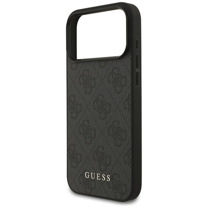 Θήκη για Apple iPhone 17 Pro Max, Guess, 4G Classic, Μαύρη