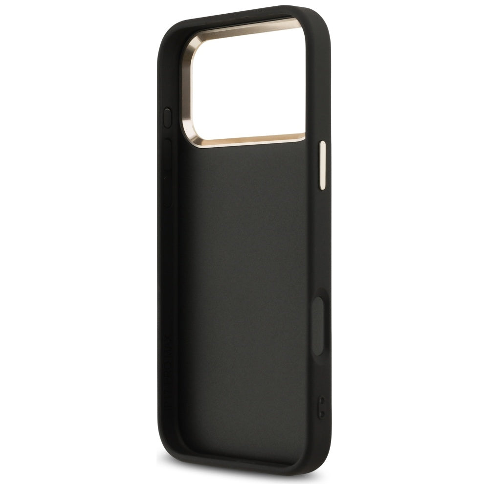 Θήκη για Apple iPhone 17 Pro Max, Guess, Big 4G Logo Classic, Μαύρη Χρυσή