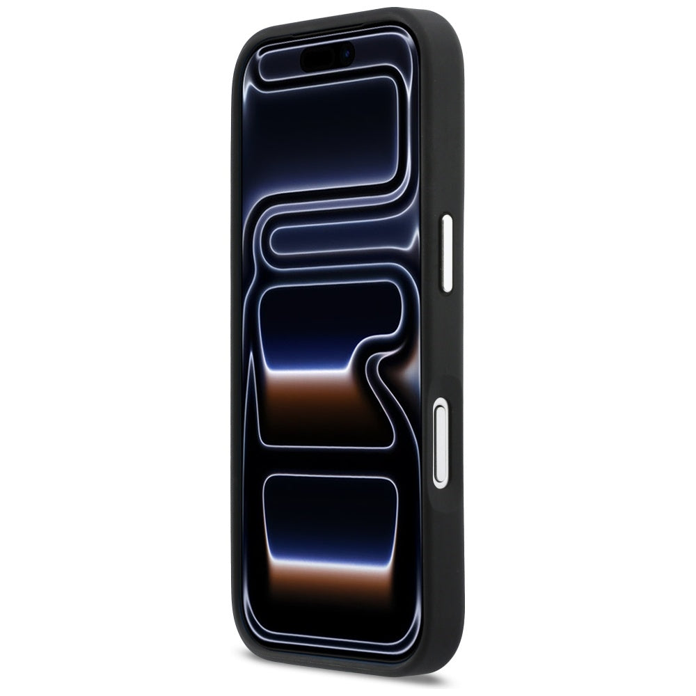 Θήκη για Apple iPhone 17 Pro Max, Karl Lagerfeld, Karl & Choupette Εκτύπωση με Τσέπη, Μαύρη