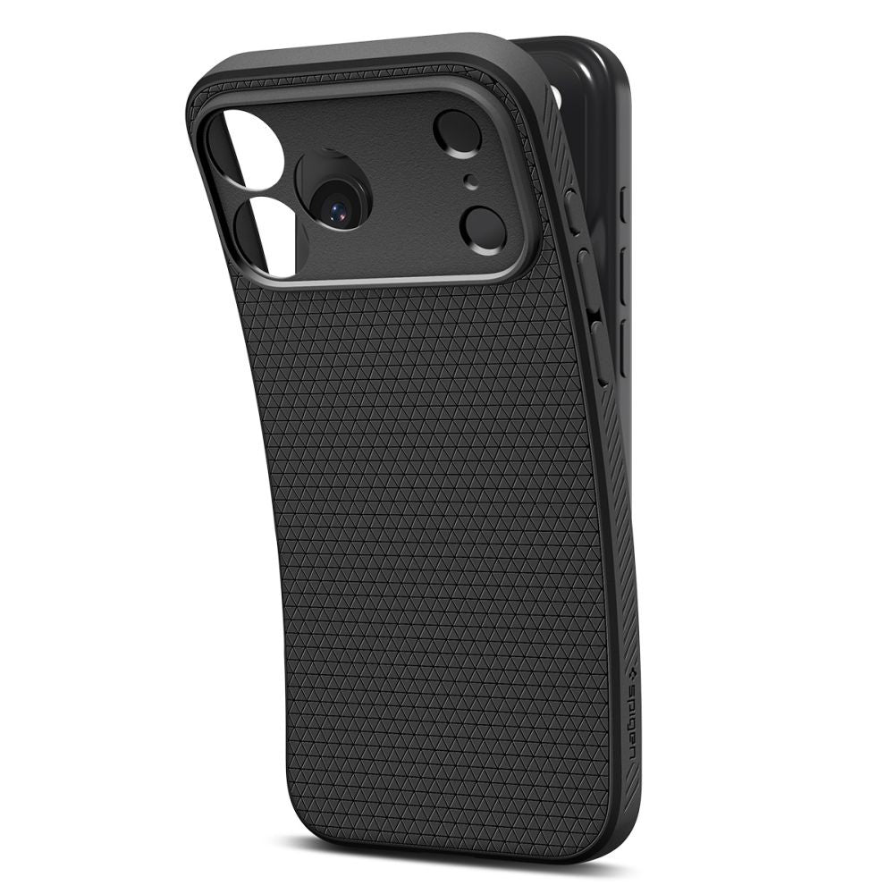 Θήκη για Apple iPhone 17 Pro Max, Spigen, Liquid Air, Ματ Μαύρη