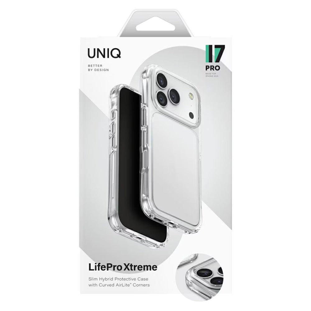 Θήκη για Apple iPhone 17 Pro Max, UNIQ, LifePro Xtreme, Διάφανη