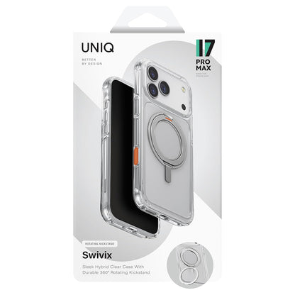Θήκη για Apple iPhone 17 Pro Max, UNIQ, Swivix, Ασημί