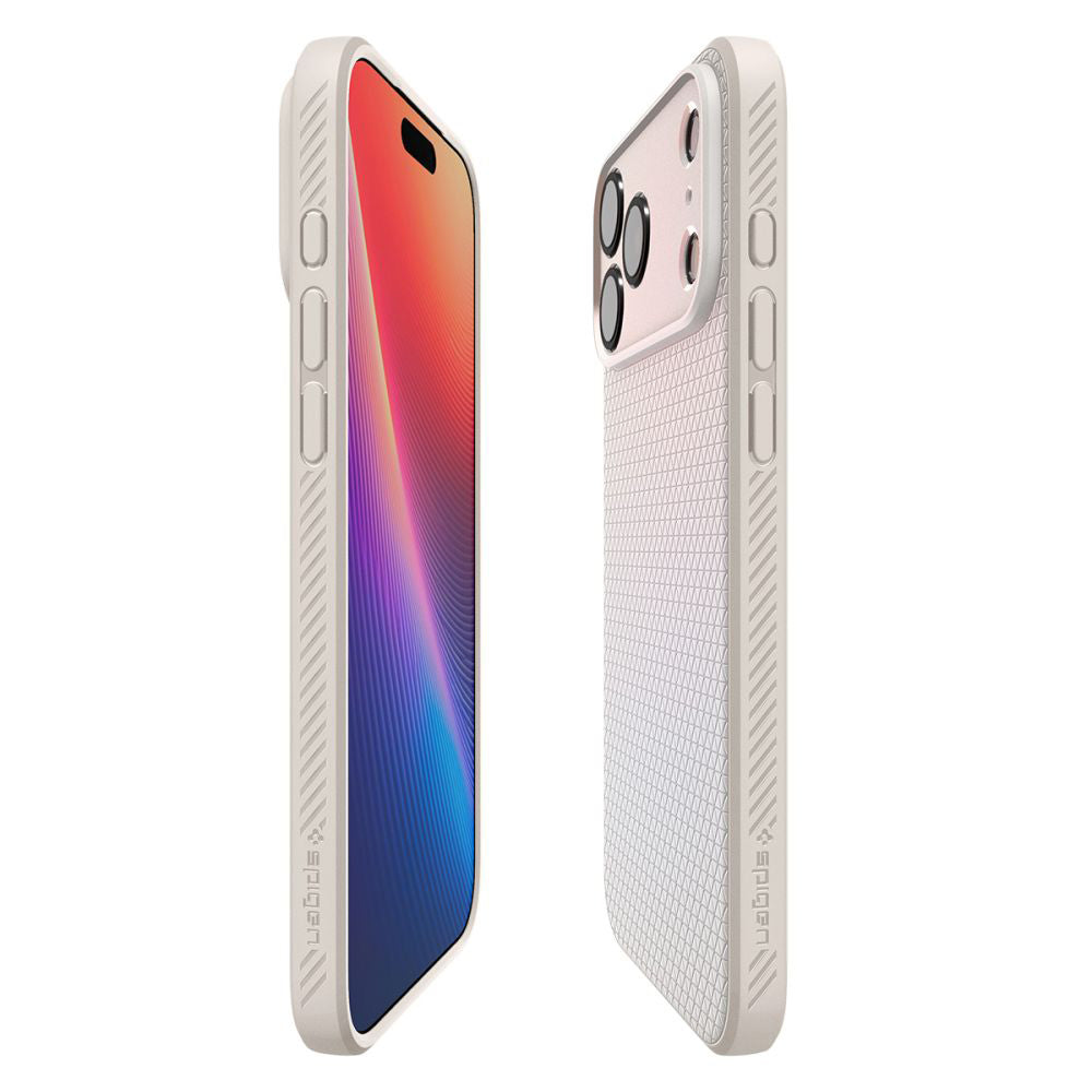 Θήκη για Apple iPhone 17 Pro, Spigen, Liquid Air, Μπεζ
