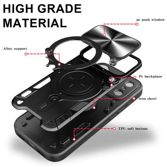 Θήκη για Apple iPhone 17 Pro, Techsuit, CamGuard Pro, Μαύρη
