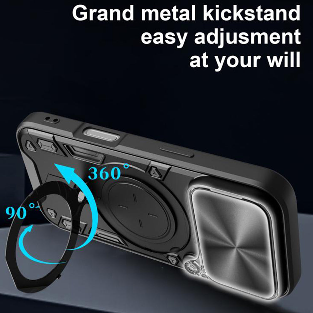 Θήκη για Apple iPhone 17 Pro, Techsuit, CamGuard Pro, Μαύρη