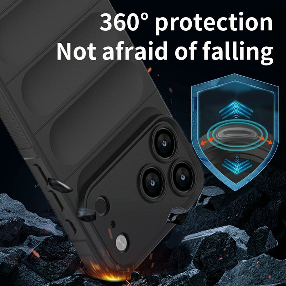 Θήκη για Apple iPhone 17 Pro, Techsuit, Magic Shield, Κόκκινη