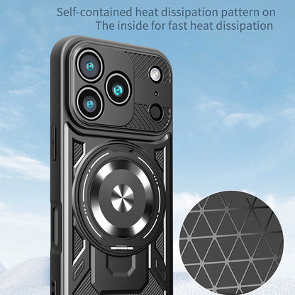 Θήκη για Apple iPhone 17 Pro, Techsuit, RuggedCam, Γκρι